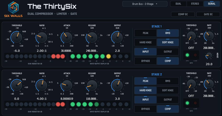 The ThirtySix plugin interface